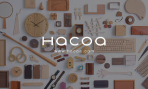 木製デザイン雑貨ブランドHacoa